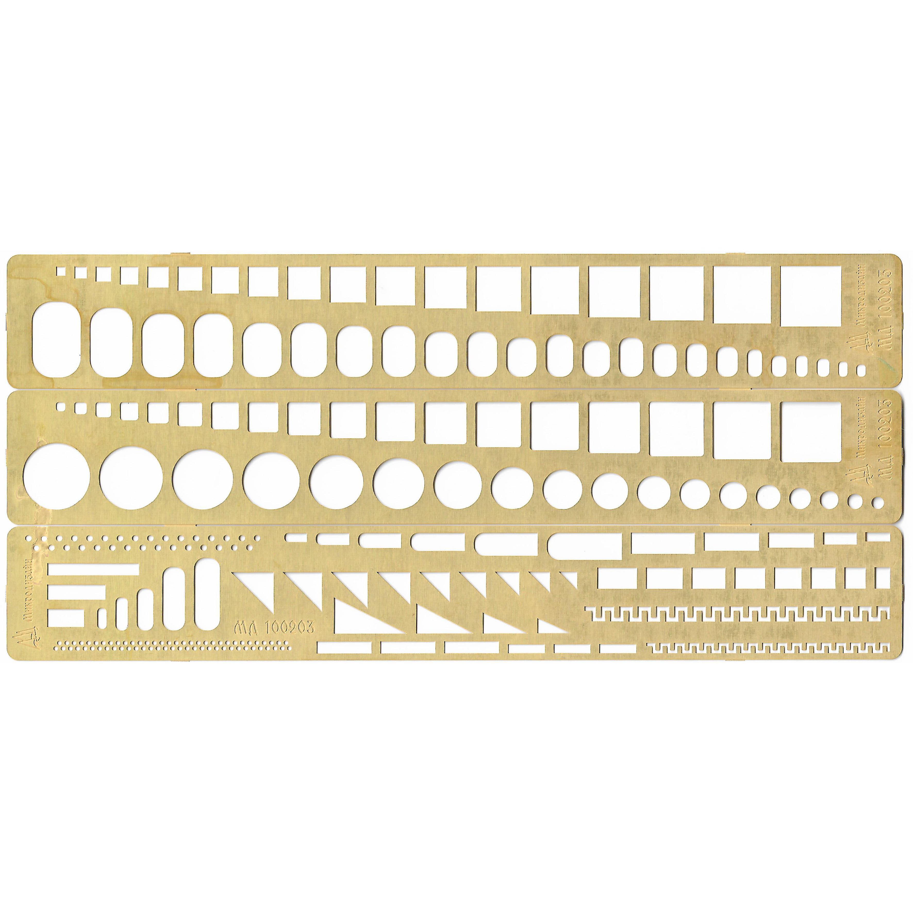 100203 Microdesign stencils pointing № 2