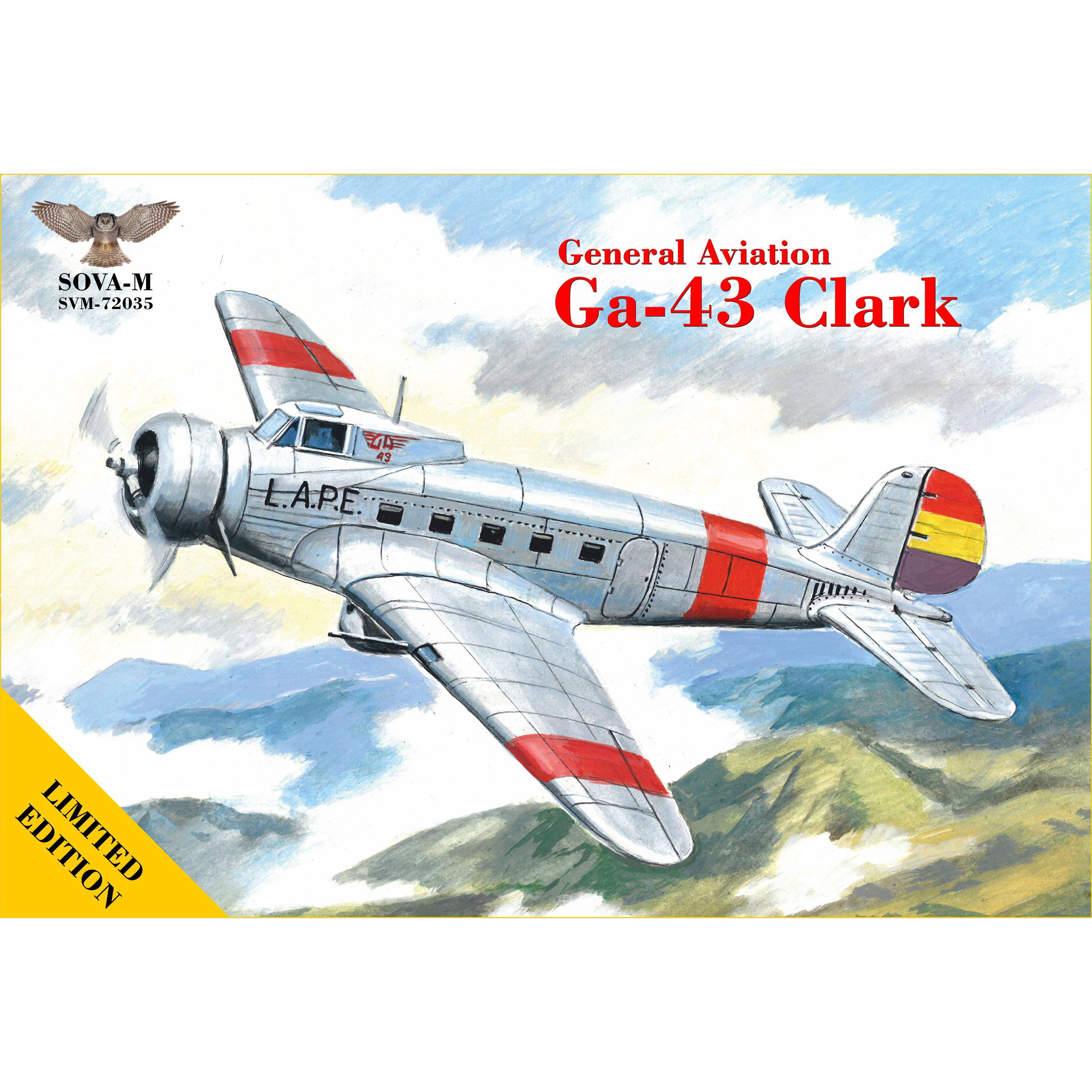 SVM-72035 Sova-M 1/72 Ga-43 Clark Aircraft
