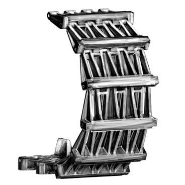 02054 Trumpeter 1/35 Tracks for KARL Late Track links