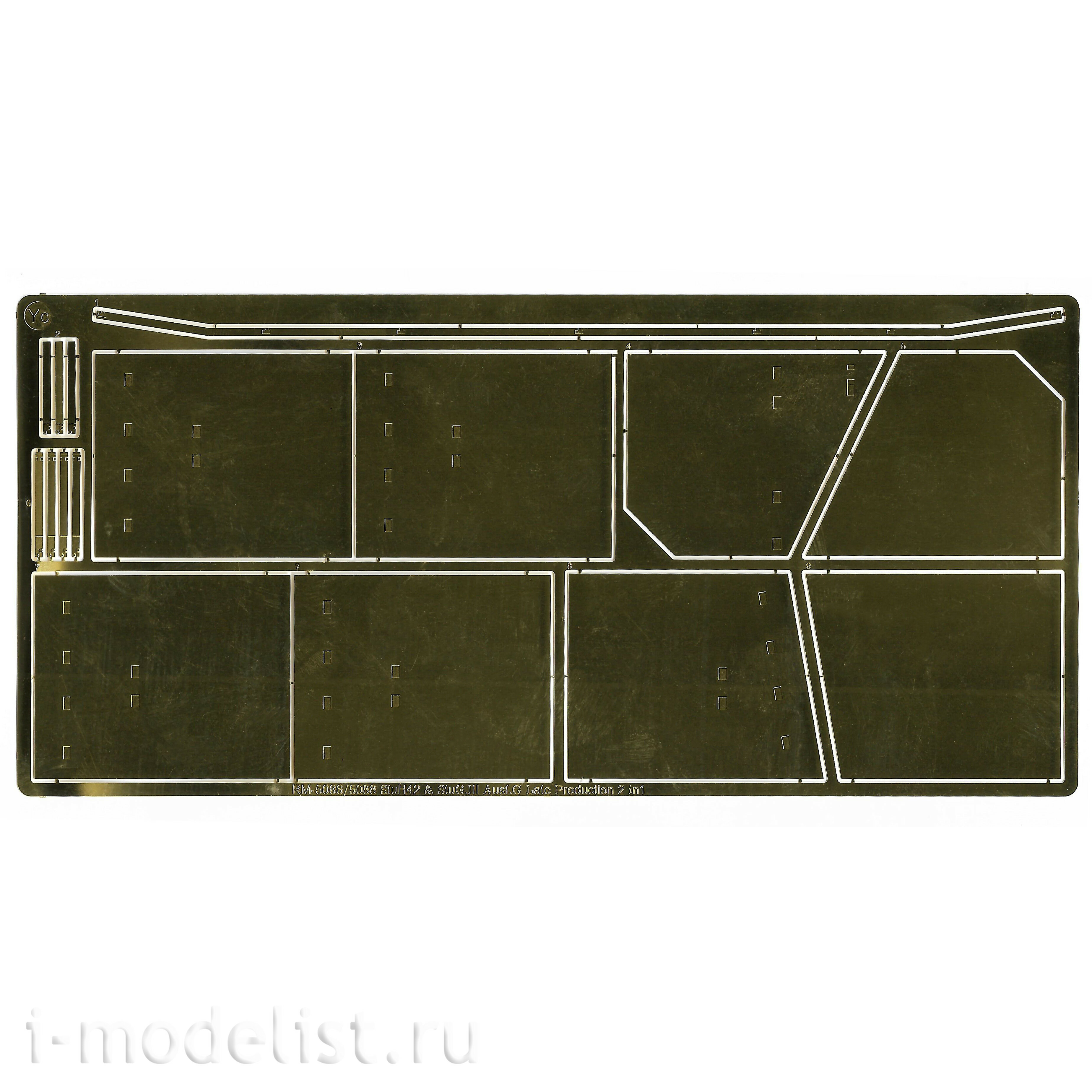 RM-5086 Rye Field Model 1/35 ACS StuH 42 & StuG.III Ausf.G