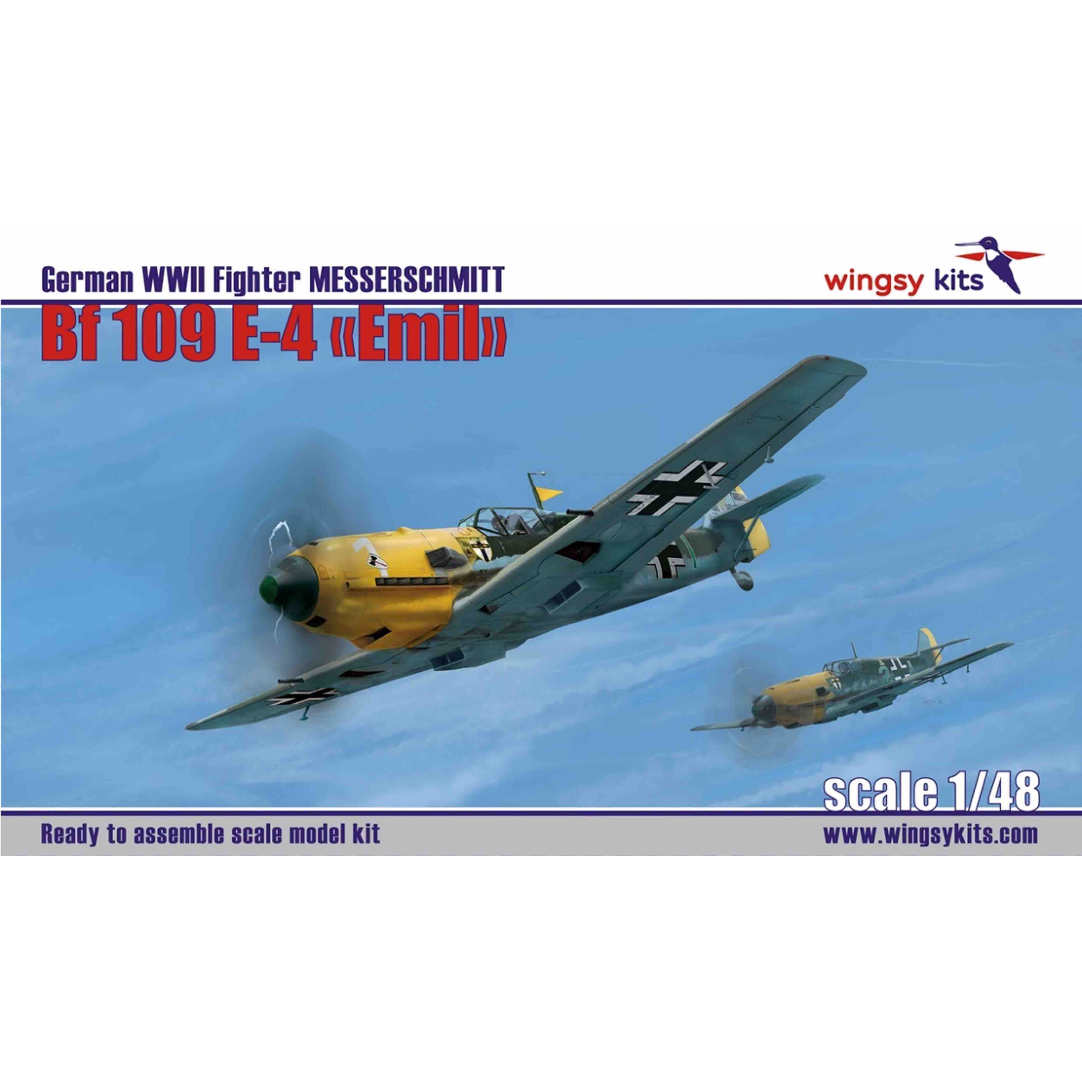 D5-10 Wingsy Kits 1/48 Messerschmitt Bf 109E-4 