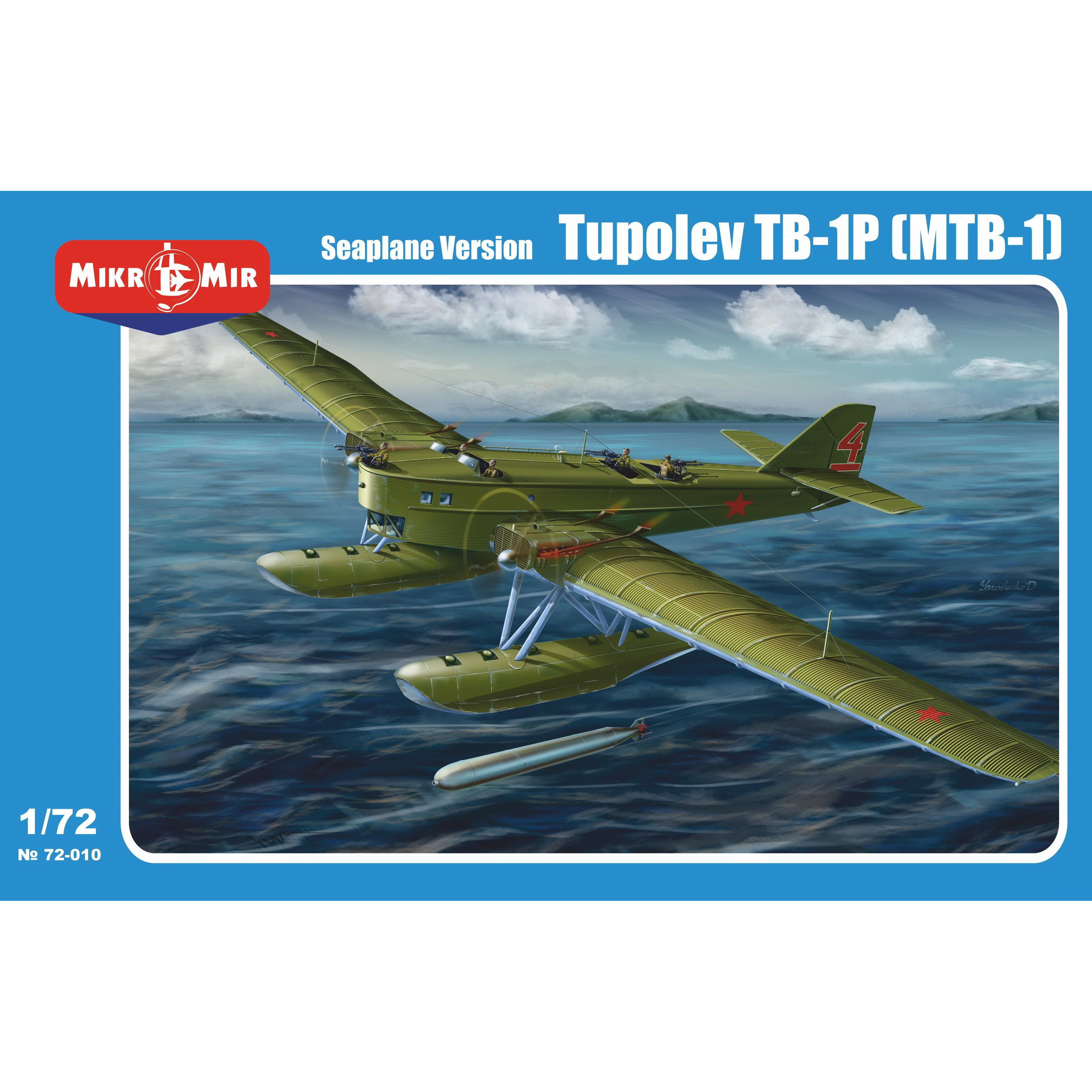 72-010 Microworld 1/72 Tupolev TB-1P (MTB-1)