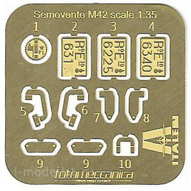 6584 Italeri 1/35 ACS Semovente M42 da 75/34