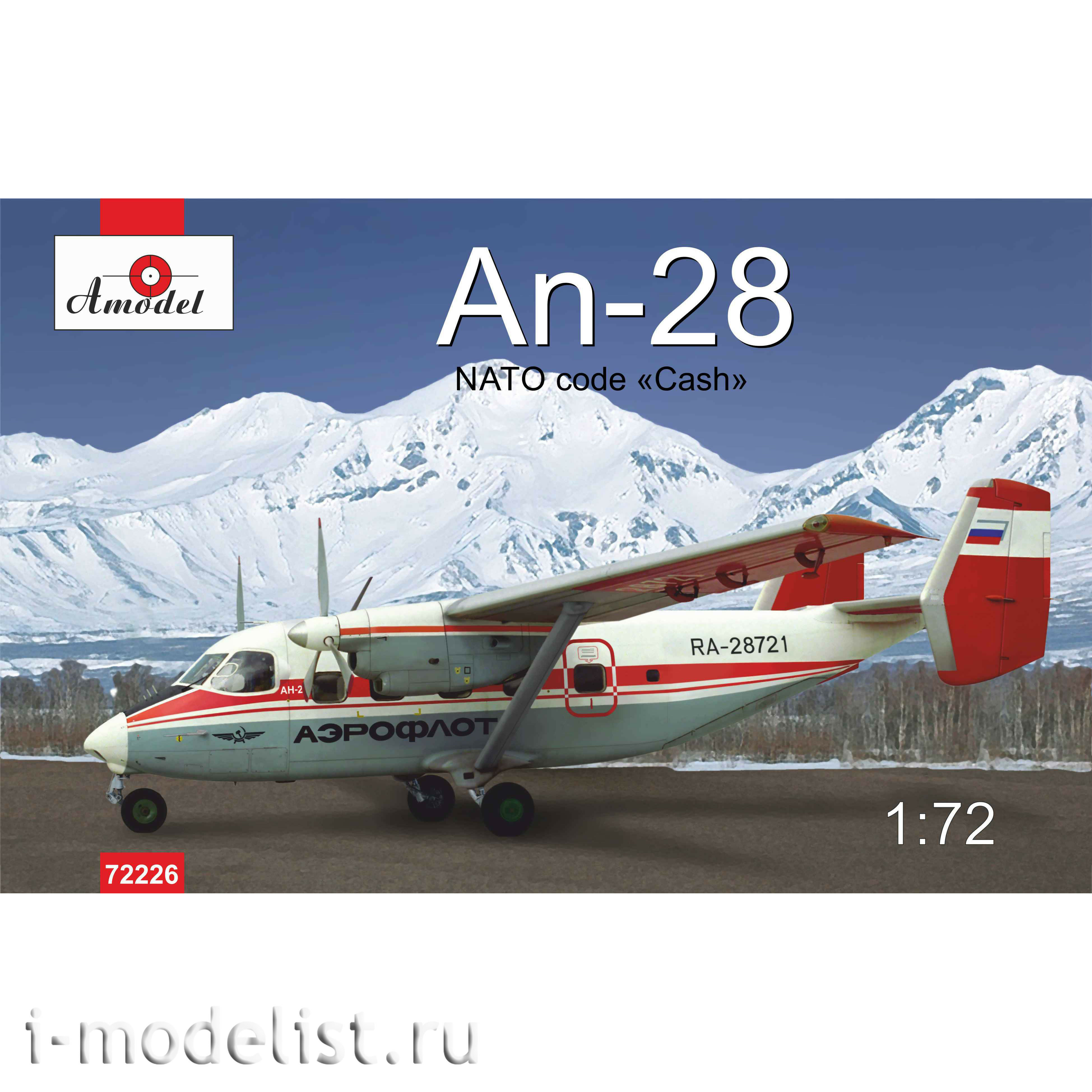72226 Amodel 1/72 Antonov an-28