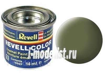 32168 Revell enamel Paint dark green matte