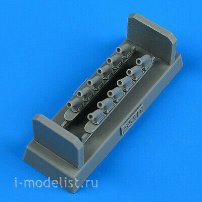 QB48 971 Quickboost 1/48 Exhaust for P-51D Mustang