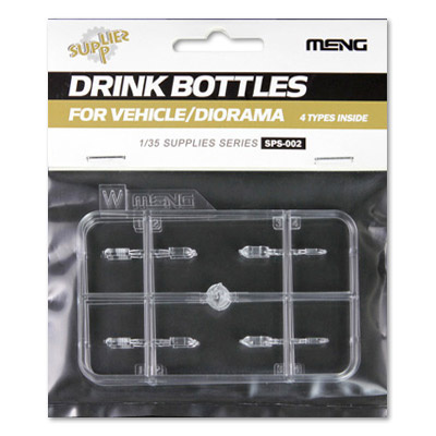 SPS-002 Meng Model 1/35 Drink Bottles for Vehicle 