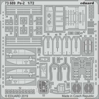 73689 Eduard 1/72 Set of photo-etched parts PE-2