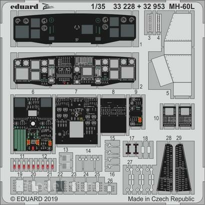 BIG33108 Eduard 1/35 photo-etched parts Set for MH-60L