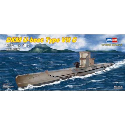 87009 HobbyBoss 1/700 German U-boat Type ⅶ C