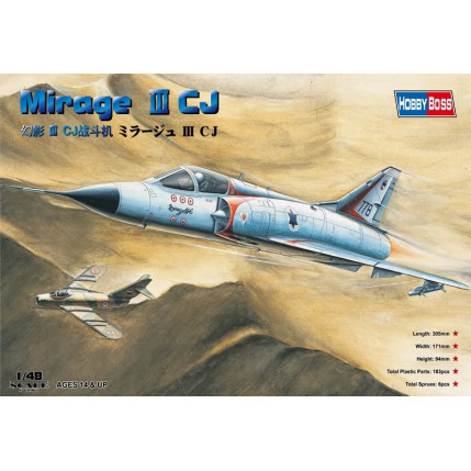 HobbyBoss 1/48 80316 Mirage III CJ Aircraft 