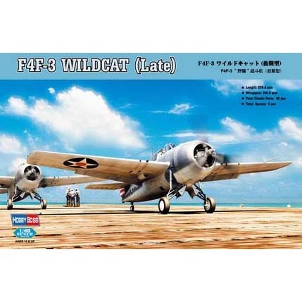 80327 HobbyBoss 1/48 Aircraft F4F-3“WILDCAT”(Late)