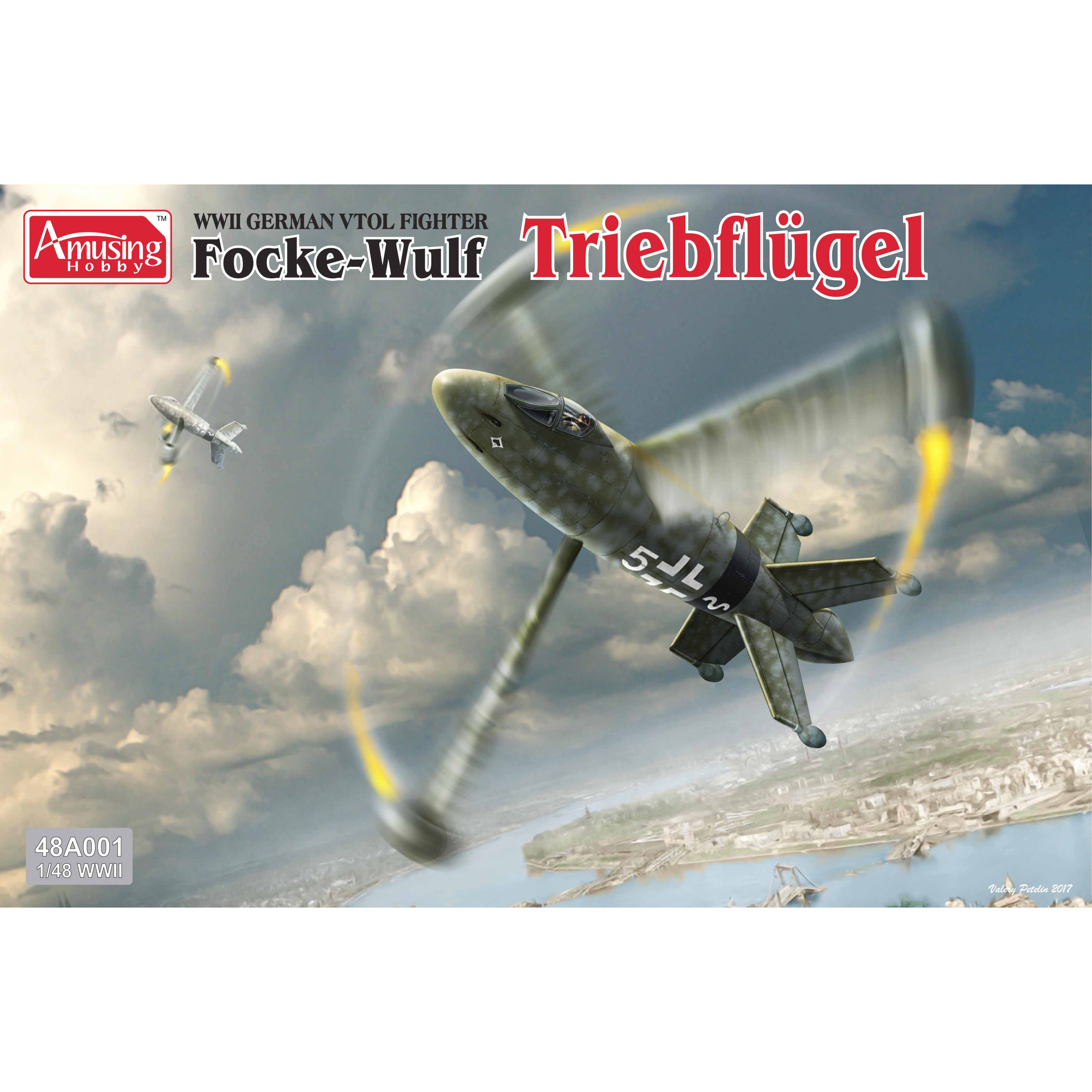 48A001 Entertaining Hobby 1/48 Aircraft Focke Wulf Triebflügel