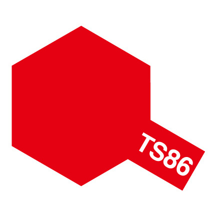85086 Tamiya spray Paint Ts-86 Pure Red