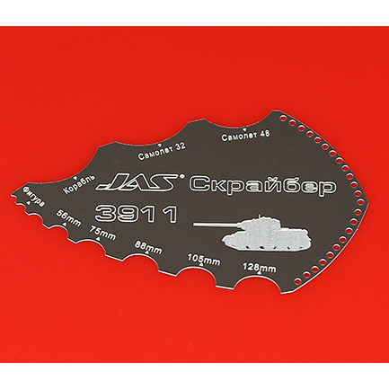 3911 JAS Scriber cylindrical and oval surfaces