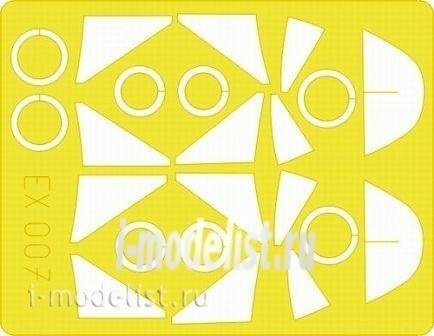 EX007 Eduard 1/48 Mask for the MiGG-29 Fulcrum