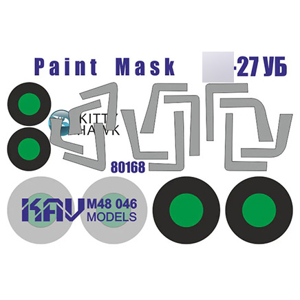 M48 046 KAV Models 1/48 Paint Mask for С-27UB (Kitty Hawk)