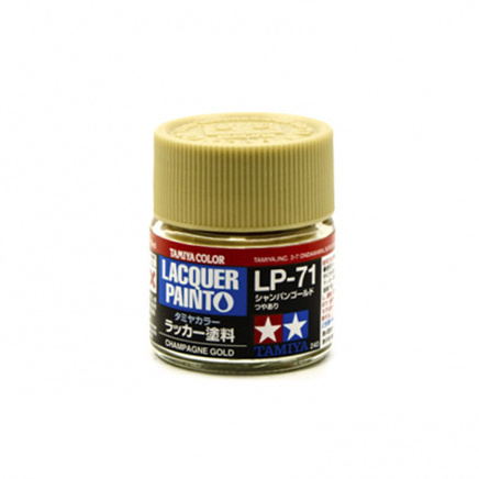 82171 Tamiya Paint LP-71 Champagne Gold