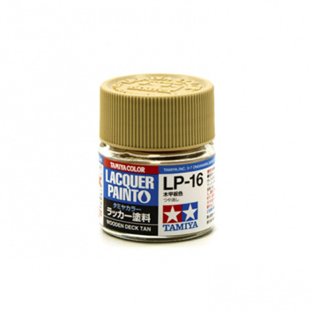 82116 Tamiya LP-16 Wooden Deck Tan (light brown) Lacquer 10ml.