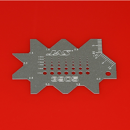 3905 JAS Scriber angular surfaces forming bolt heads and nuts