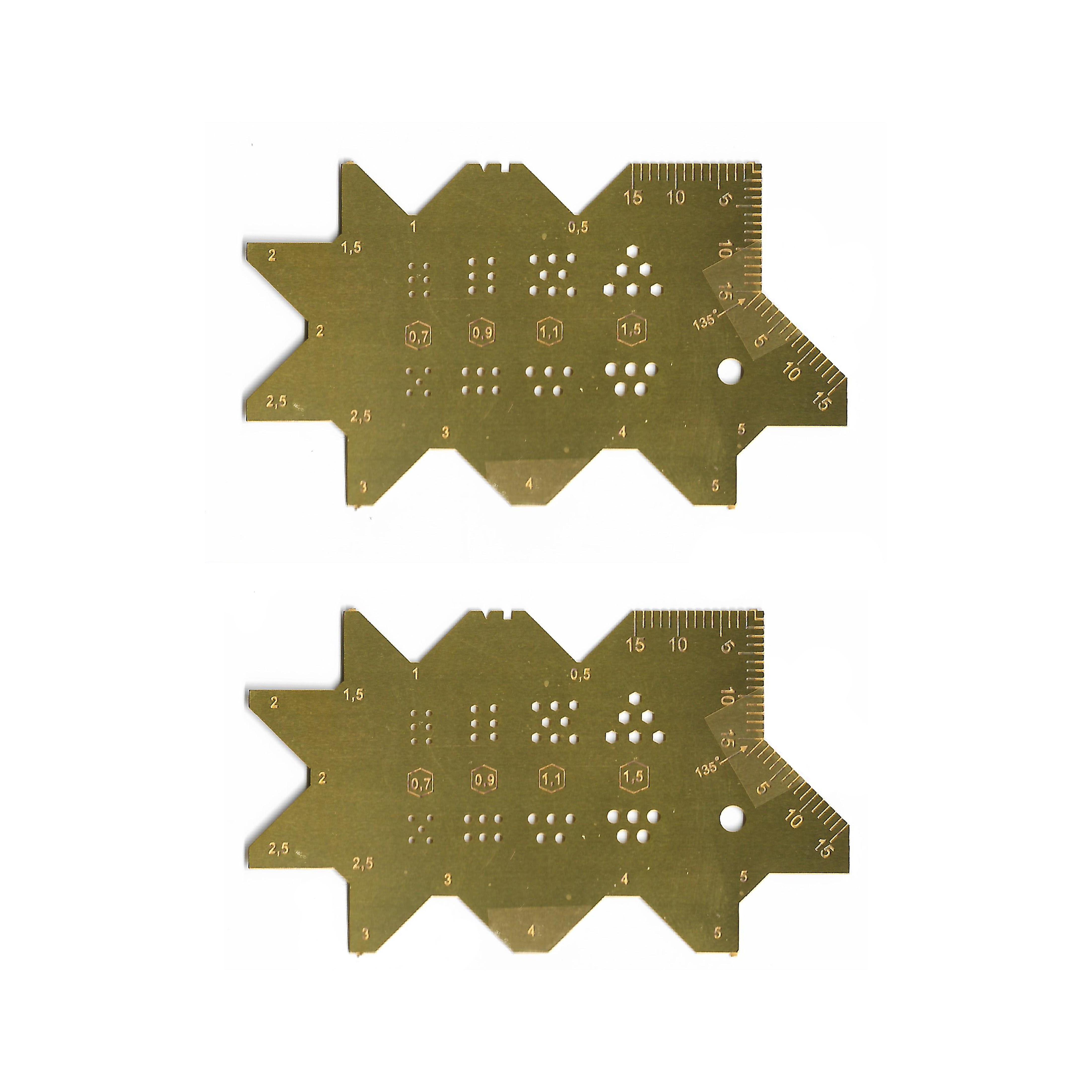 100318 micro Design photo Etching Profiling templates