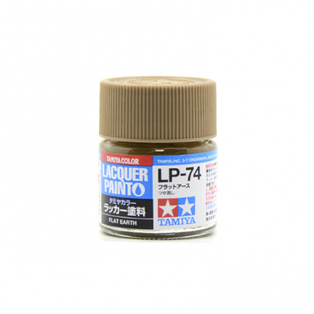 82174 Tamiya paint lacquer LP-74 Flat Earth
