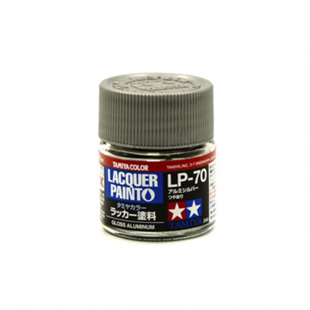 82170 Tamiya Paint LP-70 Gloss Aluminum