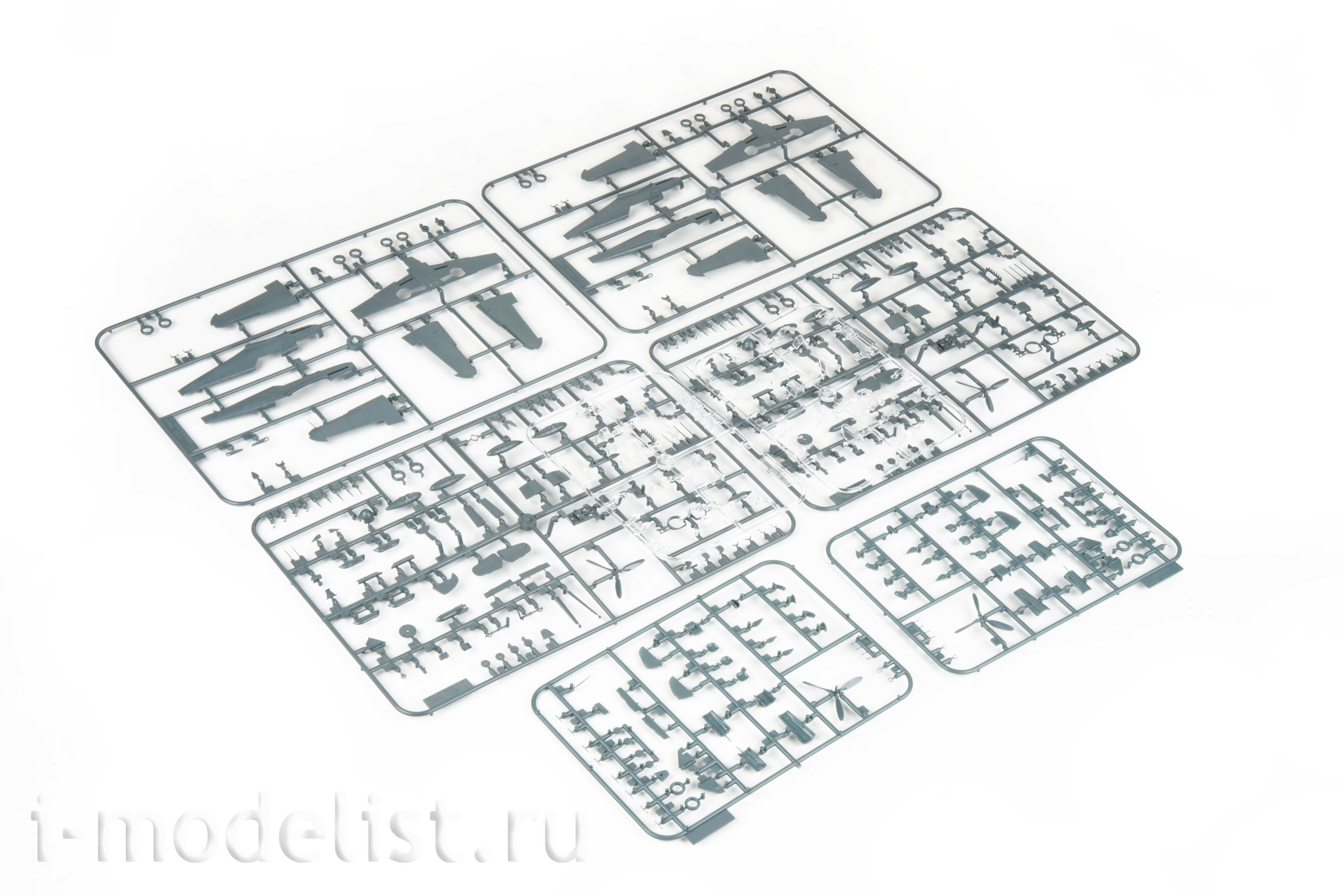 2144 Eduard 1/72 Двойной комбо-набор Gustav pt.1