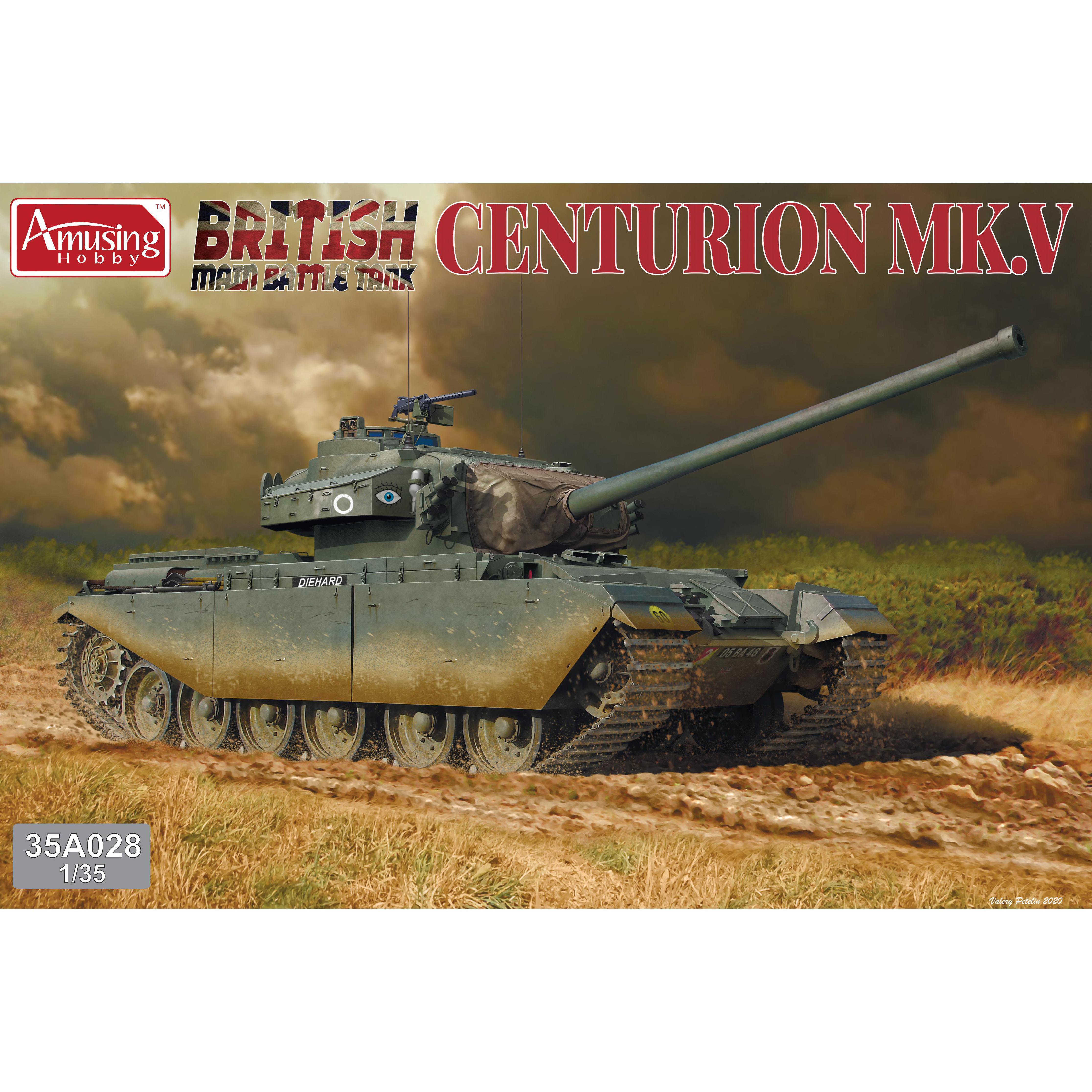 35A028 Amusing Hobby 1/35 British Centurion MK 5 Tank