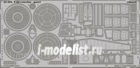 32225 Eduard photo etched parts for 1/32 F-8j exterior   