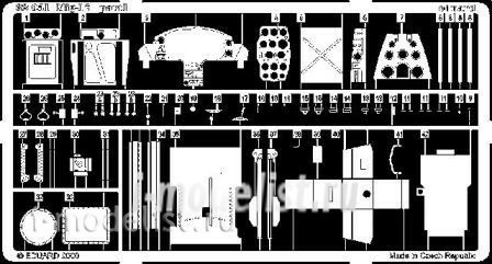 Eduard 32051 1/32 photo etched parts for MiG-17 