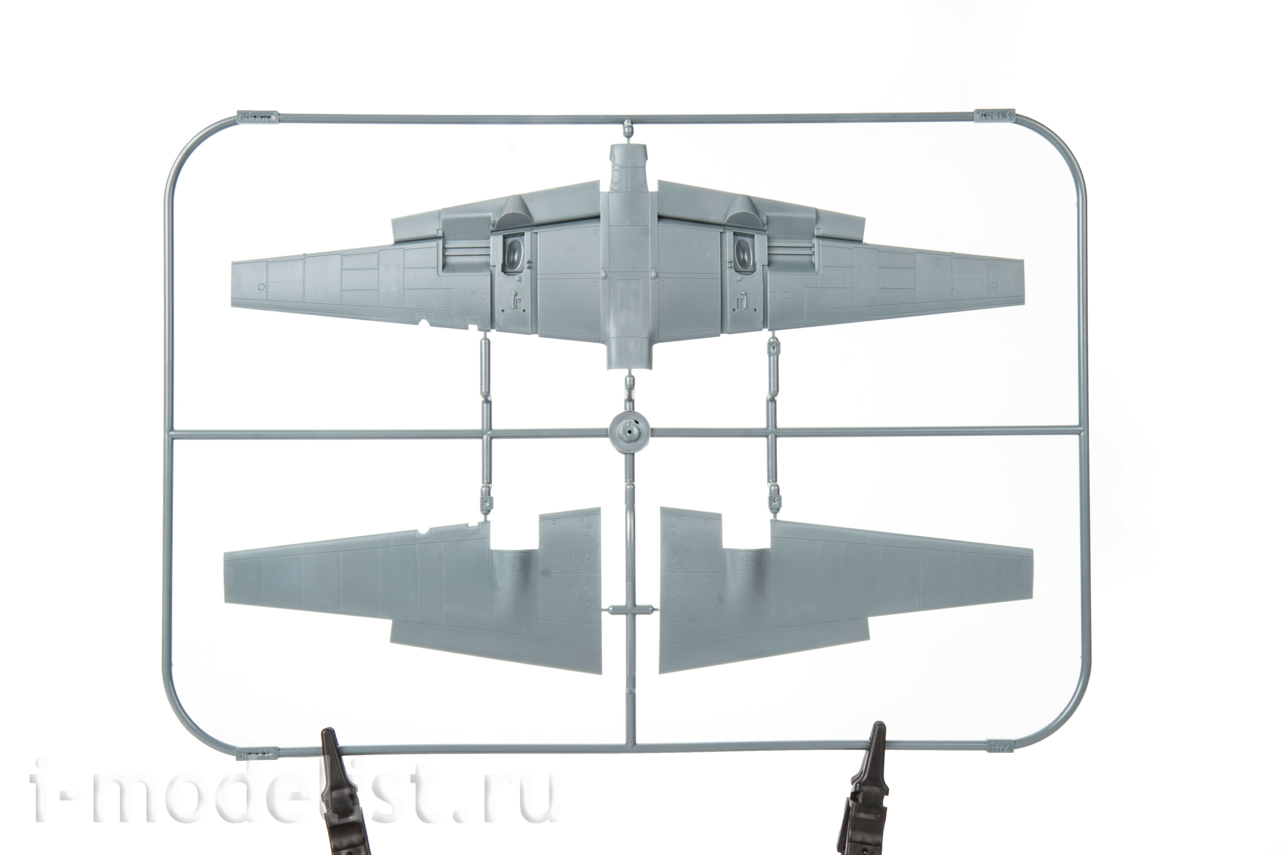 7465 Eduard 1/72 Notмецкий истребитель Bf 110G-4 (Weekend)