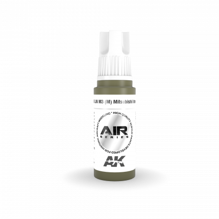 AK11896 AK Interactive Acrylic paint IJN M3 (M) MITSUBISHI INTERIOR GREEN