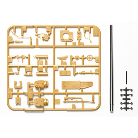 12660 Tamiya 1/35 Metal barrel for German Jagdpanzer IV /70V (35340 Tamiya)