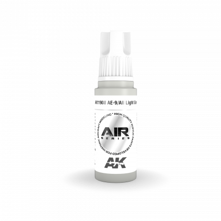 AK11908 AK Interactive Acrylic paint AE-9/AII LIGHT GREY