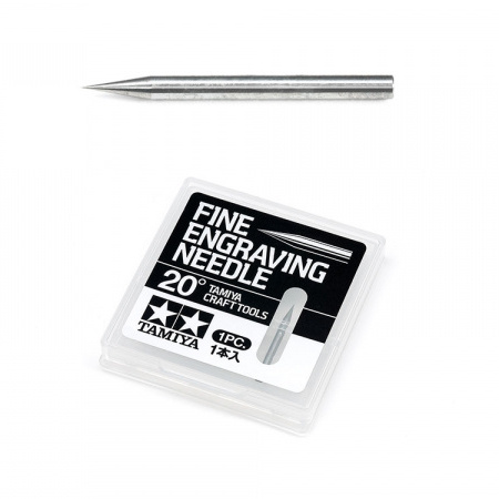 74148 Tamiya Needle for engraving with a sharpening angle of 20 degrees