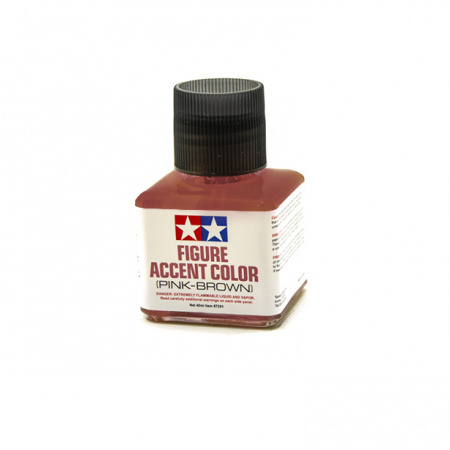87201 Tamiya Flush Figure Accent Color (Pink-Brown)