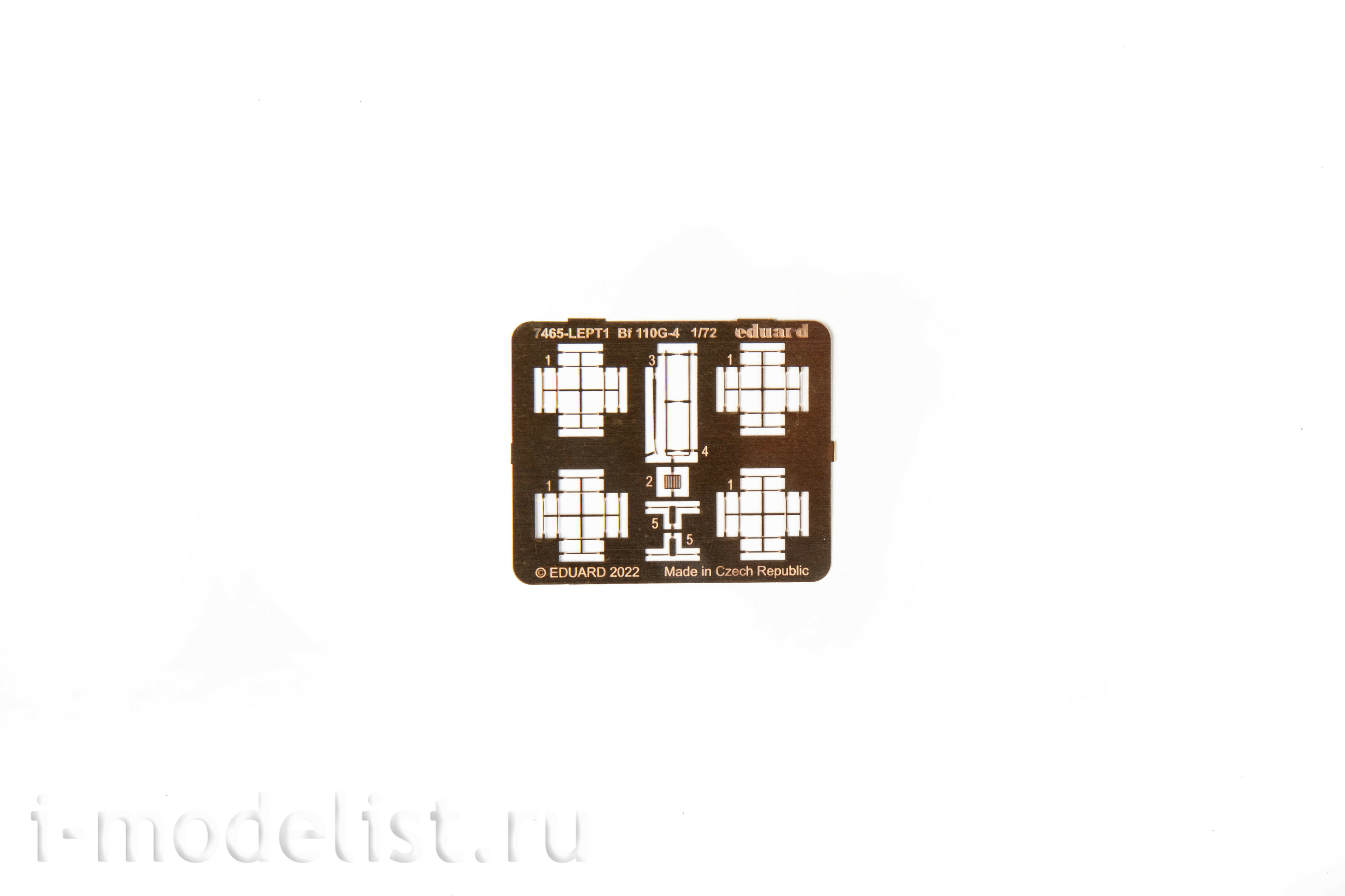 7465 Eduard 1/72 Notмецкий истребитель Bf 110G-4 (Weekend)