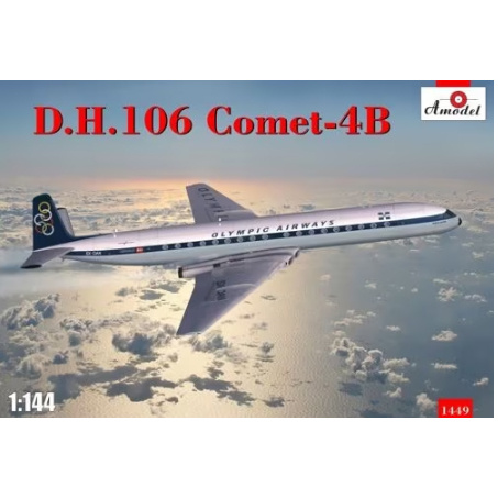 1449 Amodel 1/144 Comet 4B Olympic Airways Aircraft