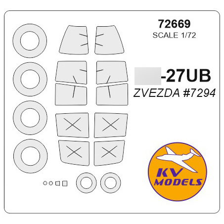 72669 KV Models 1/72 Mask for C-27UB