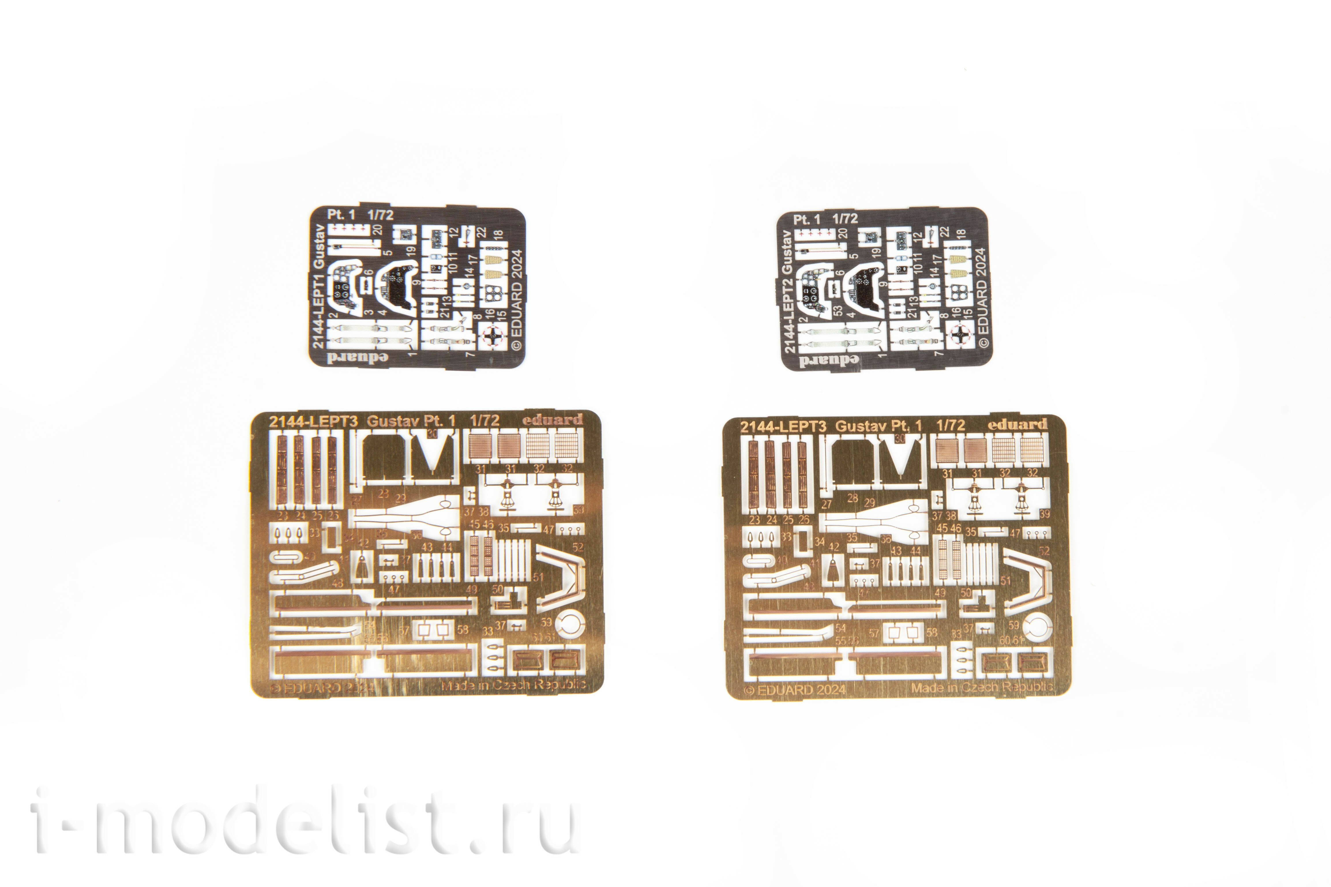 2144 Eduard 1/72 Двойной комбо-набор Gustav pt.1
