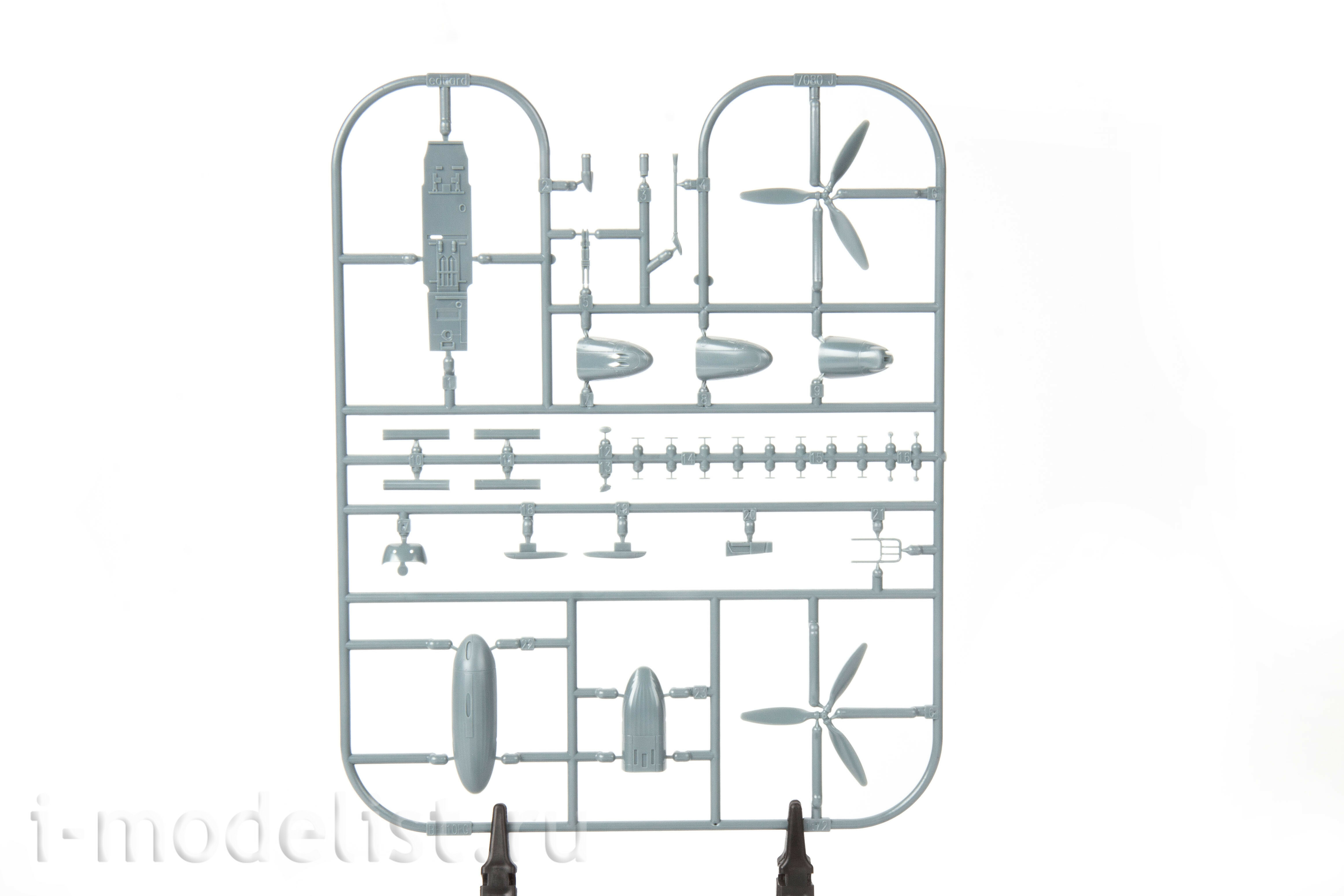 7465 Eduard 1/72 Notмецкий истребитель Bf 110G-4 (Weekend)