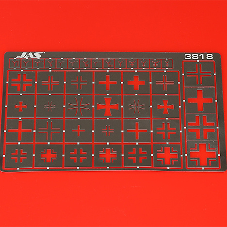 3818 Jas Stencil insignia of the German army, 2 MV