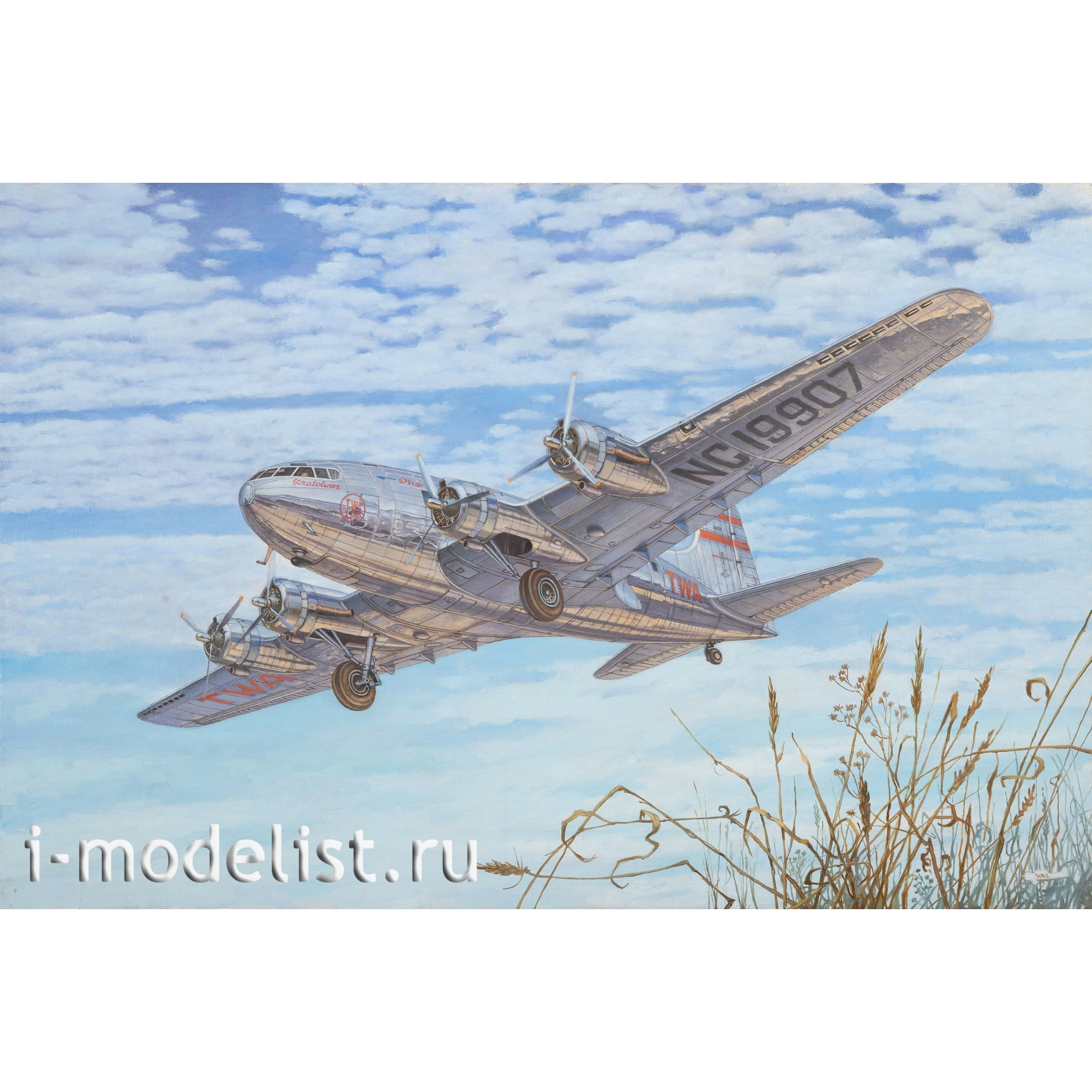 339 Roden 1/144 Boeing 307 Stratoliner (TWA SA-307B)