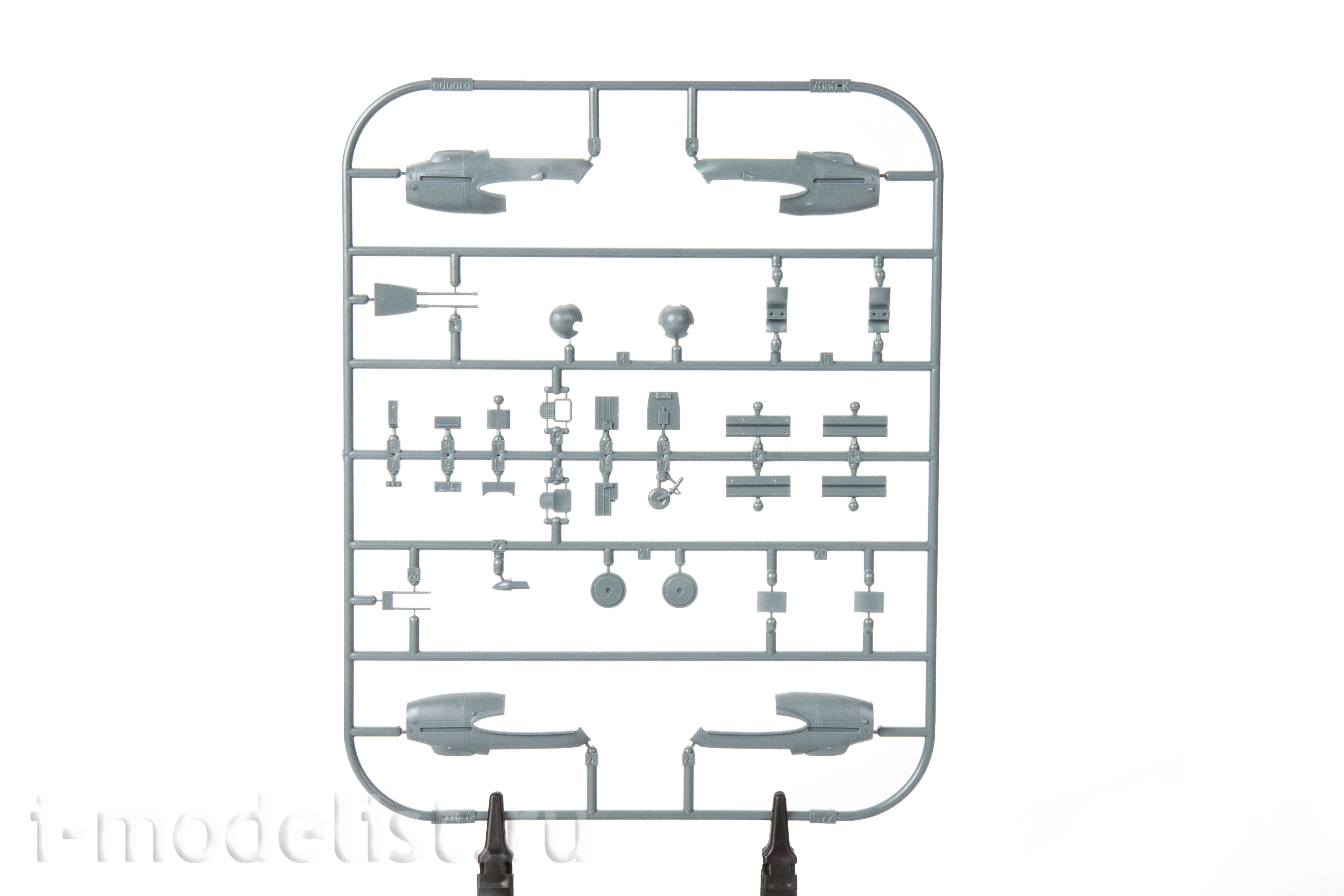 7465 Eduard 1/72 Notмецкий истребитель Bf 110G-4 (Weekend)