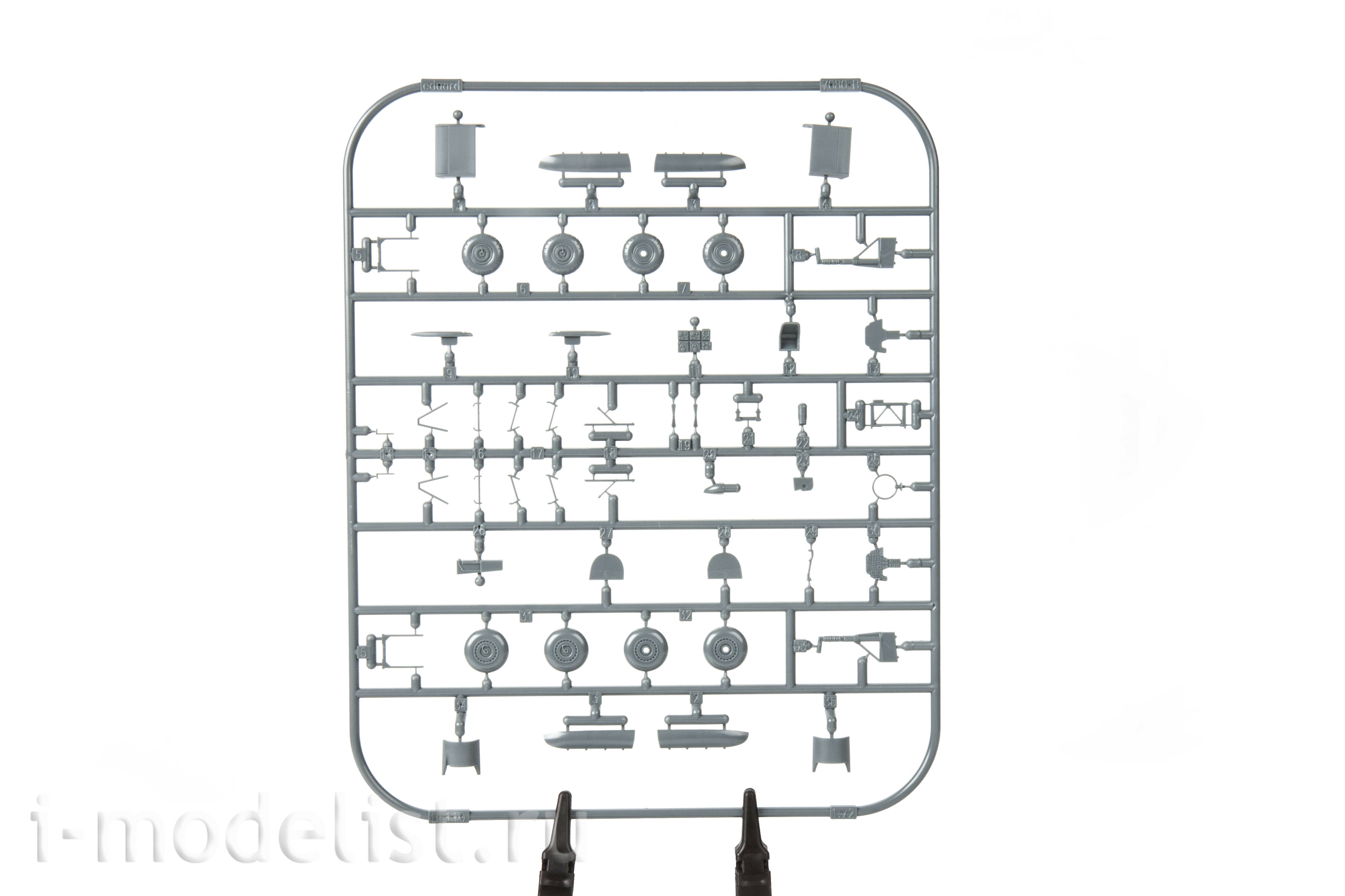 7465 Eduard 1/72 Notмецкий истребитель Bf 110G-4 (Weekend)