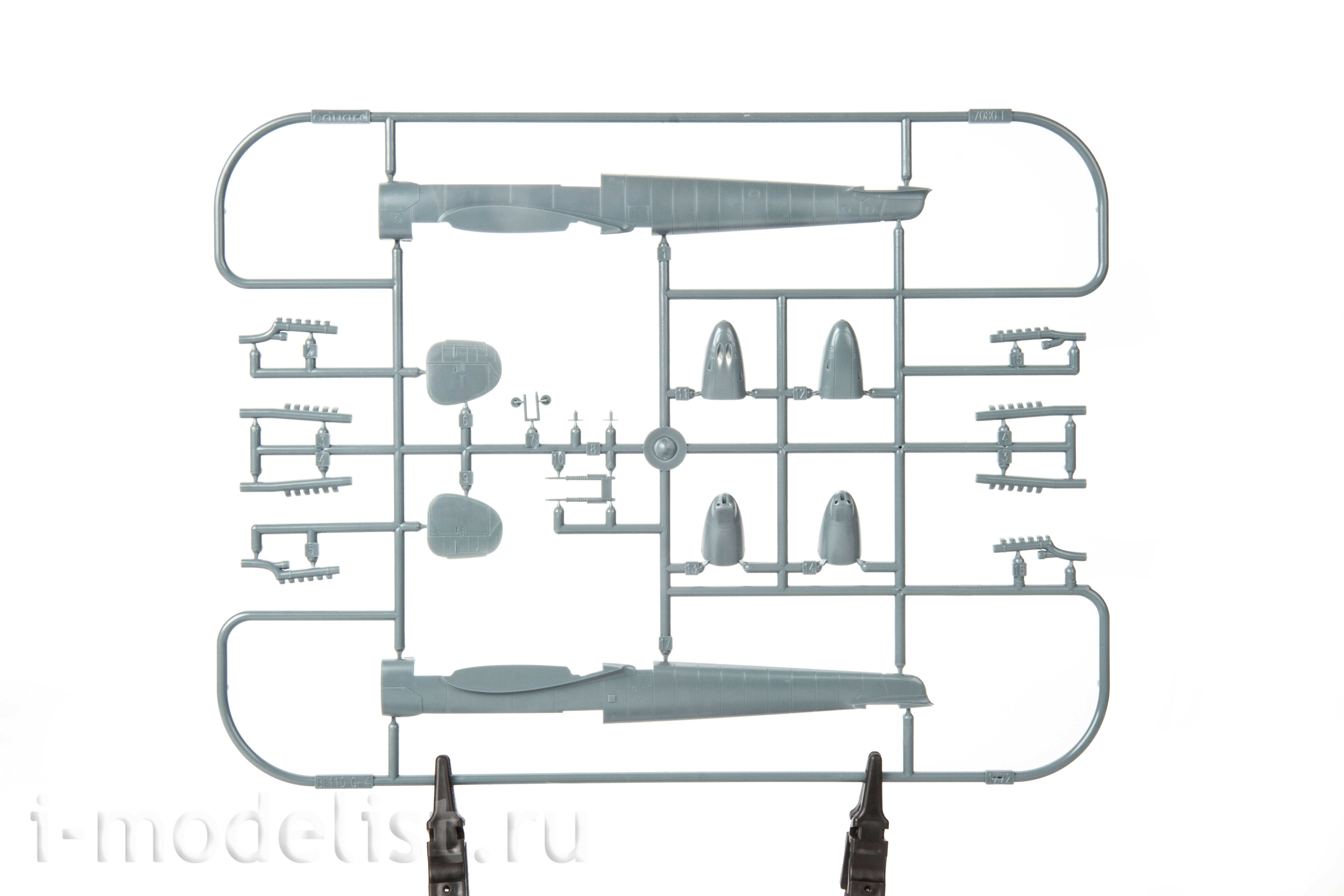 7465 Eduard 1/72 Notмецкий истребитель Bf 110G-4 (Weekend)