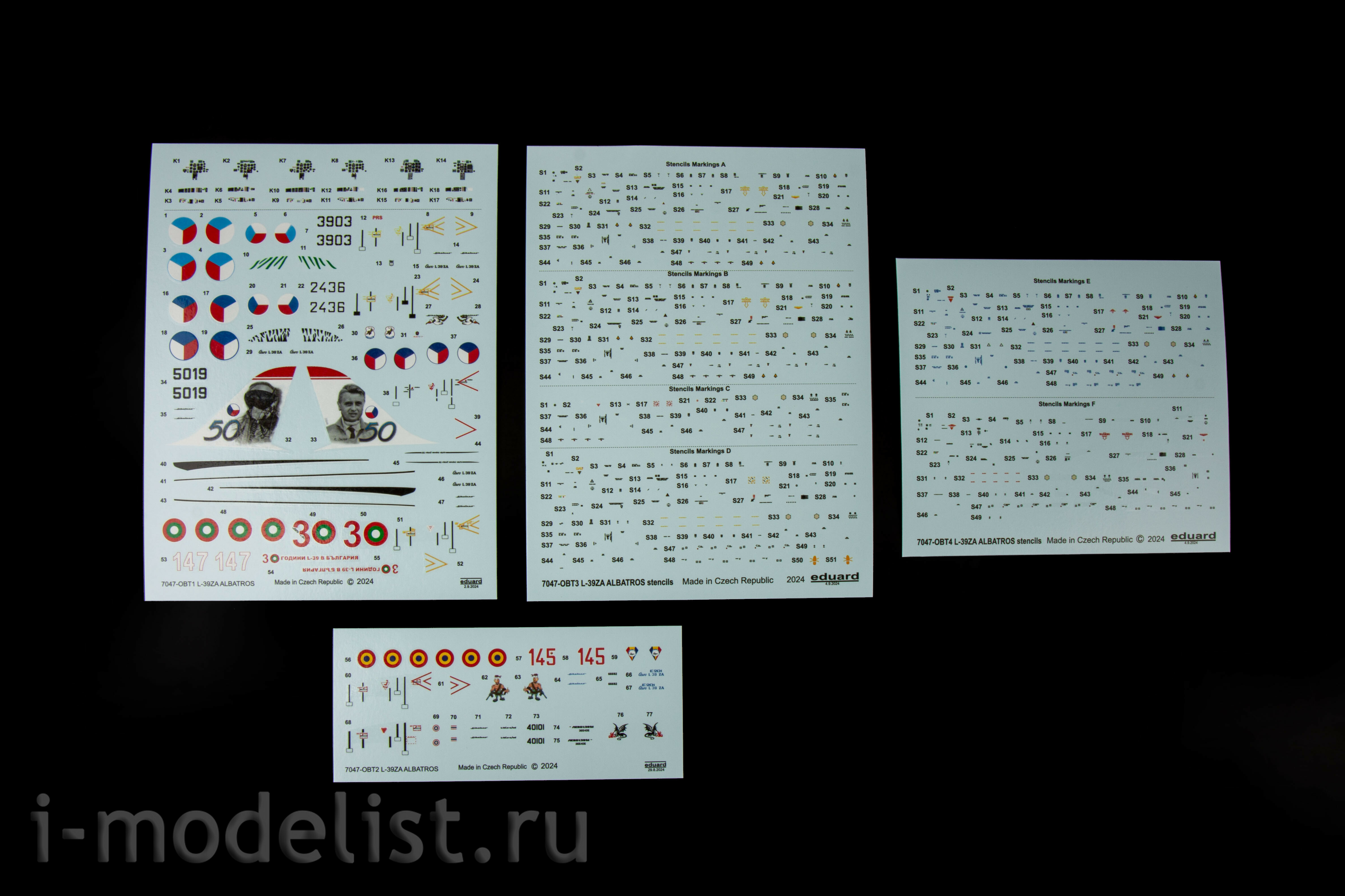 7047 Eduard 1/72 Чехословацкий учебно-боевой самолёт L-39ZA Albatros (ProfiPACK)