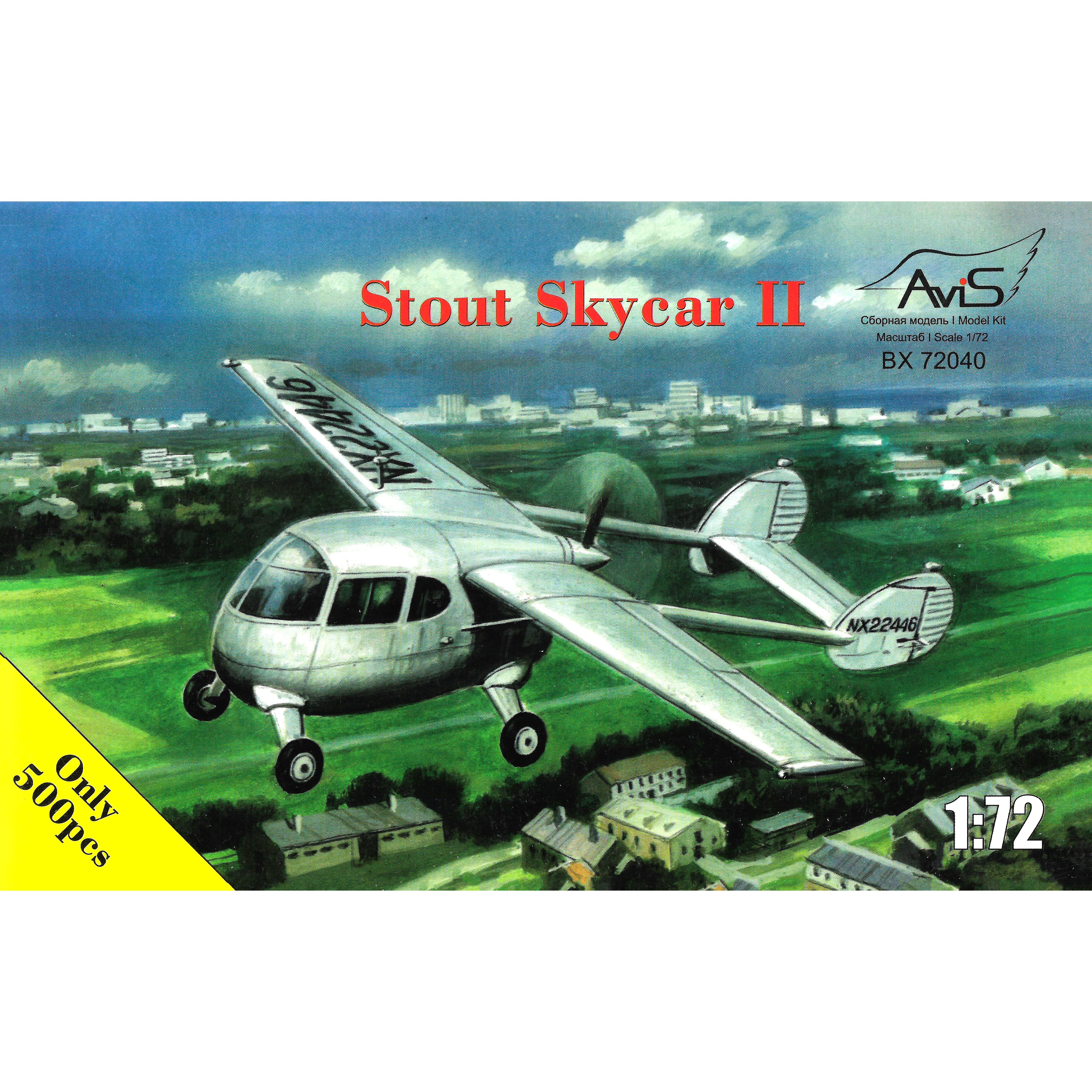 72040 Avis 1/72 Stout Skycar II Aircraft