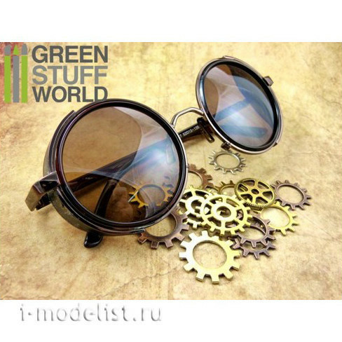 1085 Green Stuff World Vintage Steampunk Glasses / Retro SteamPunk goggles - COOPER frame